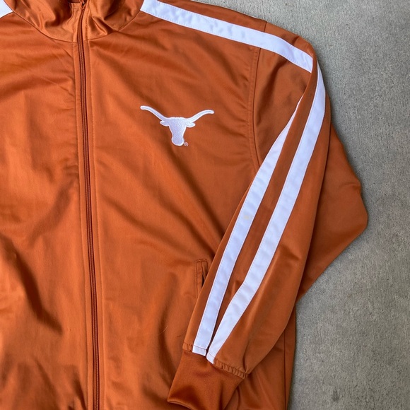 Vintage Men’s Texas Longhorns Zip Up Jacket L 24x28 - Picture 3 of 7